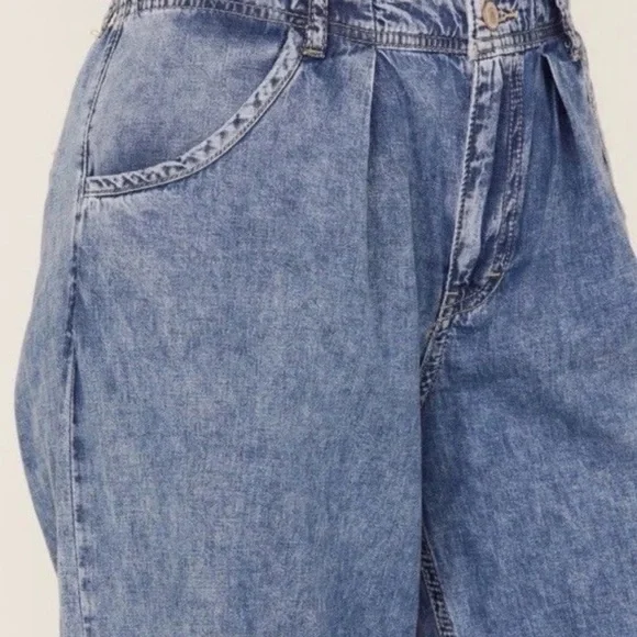 Free People Super Sweeper Wide Leg Jeans - Picture 4 of 9